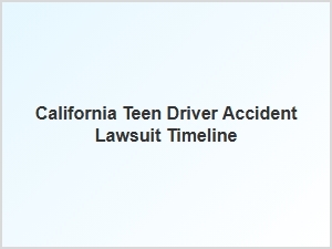 California Teen Driver Accident Case Timeline