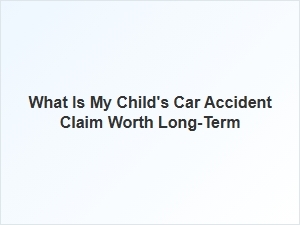 Understanding Your Child's Long-Term Accident Recovery